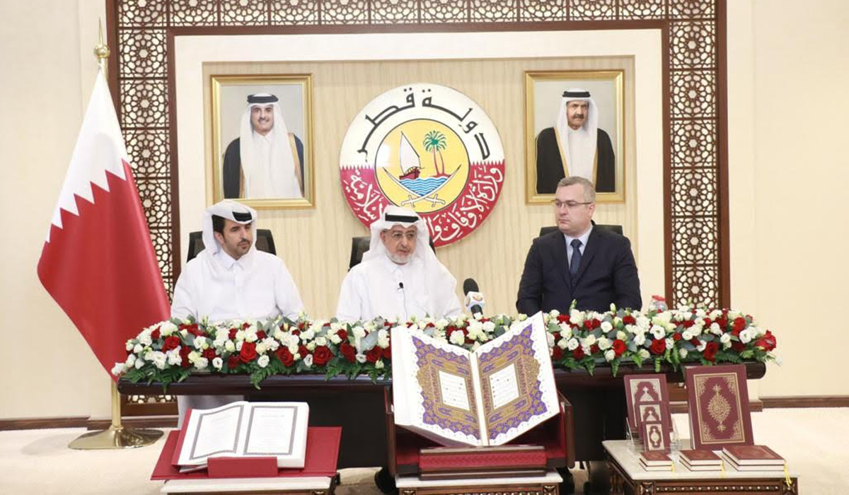 Ministry signed contract
